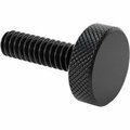 Bsc Preferred Low-Profile Nylon Thumb Screw 6-32 Thread Size 1/2 Long 94955A015